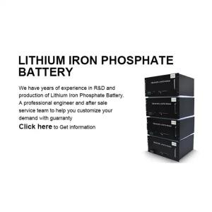 China 48V 100Ah LiFePO4 Battery for Solar Systems with 40V Discharging Cut-off Voltage and 100A Max Charging/Discharging Current factory