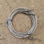 Galvanized Steel Car Lift Cable Corrosion Resistant 8.7/9/14M
