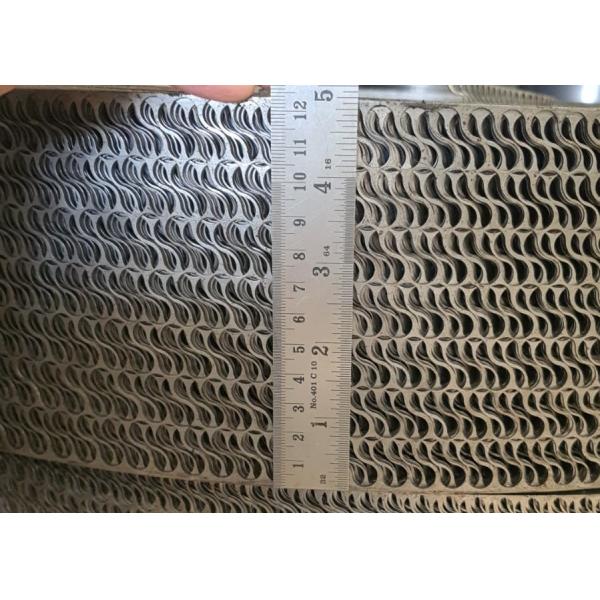 China 1.15mm-1.2mm Thickness Perforated Metal Mesh Punched Metal Strip For Making Cages factory