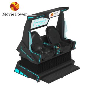 2 Seater Roller Coaster 9d Vr Cinema Simulator Motion Chair Virtual Reality Game