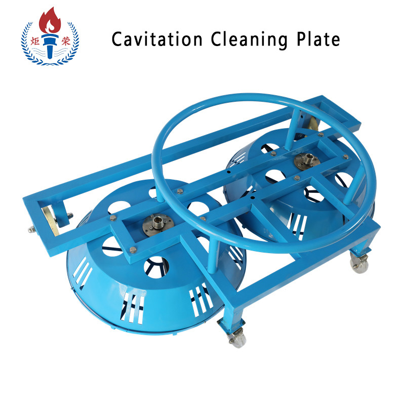 Cavitation Plate Underwater Cleaning Machine 1-2 Max Flow 41-132L/Min Clean Scope 80-110cm