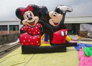 China OEM Lagre Mickey Mouse Inflatable Bouncing House With Logo Printing factory