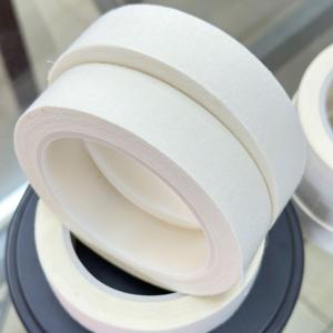 China White Cotton Tape For Hand Tearing Viscosity Hot Melt Adhesive Tape / Pet Tape - 15m To 30m Length factory
