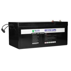 China Light Weight 300Ah 12v Lithium Deep Cycle Battery Non Polluting factory