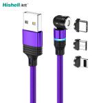 RoHS 540 Degree Magnetic Charging Cable Multipurpose Durable