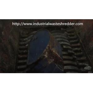 Empty Oil Drum Large Shredder Machine High Strength With Automatic Detection