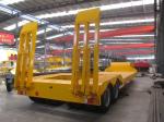 60-100 Ton Low Bed Tractor Trailer Heavy Duty