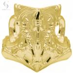 ABS Plastic Coffin Corner Light Gold Plating American Style Casket Fittings 18#