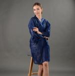 2021 new style Disposable Bathrobe non woven disposable beauty spa kimono robe