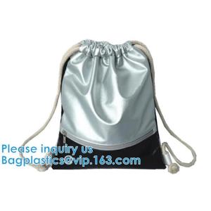 Drawstring Leather Pu Backpack PU Hologram Drawstring Bag,cosmetics, promotion,
