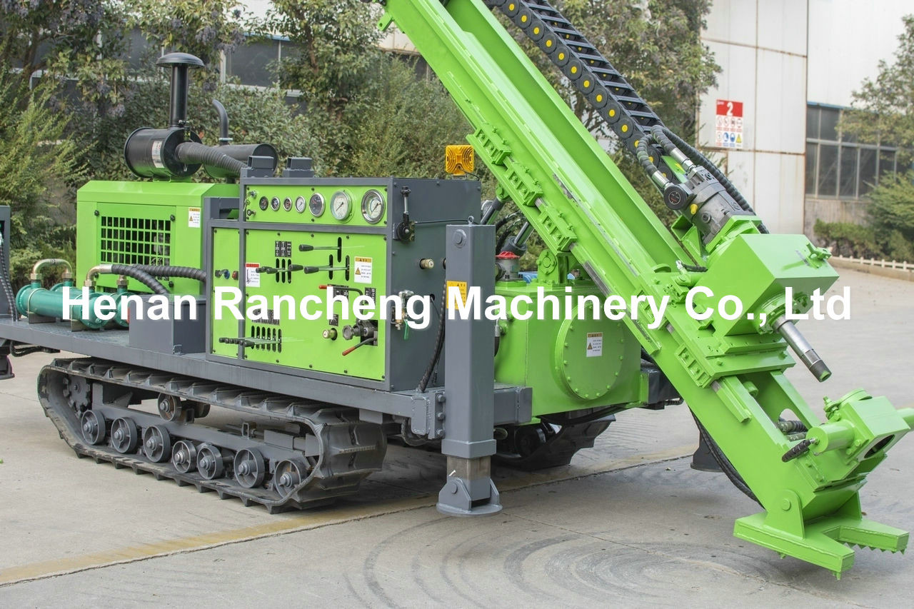650m Depth Core Drilling Rig 92KW Engine Hydraulic Rock Core Drilling Machine