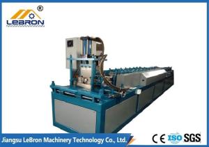 China Blue Color Steel Roll Forming Machine High Production Efficiency PI PG Material factory
