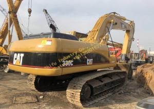 China 330C Japan Used Heavy Equipment Excavator 5.5km/H Rated Speed For Construction Works factory