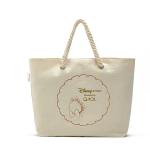 Beige 16oz Printed Promotional Canvas Cotton Tote Bags