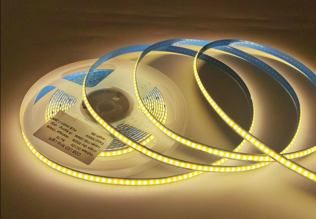 5v Long-lasting Cob Light Strip Width 3mm Lifetime 50000 Hours