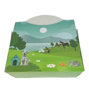 2024 Customized Stand Display Corrugated Dump Bin Cardboard Display Book/Caard