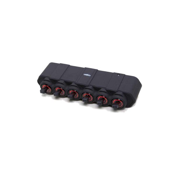 Electrophoresis and Powder Coating 6 Gang Switch Panel for Universal 4x4 Car