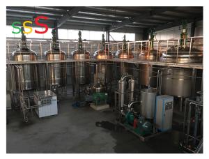 China Semi Automatic Apple Jam Paste Processing Line Stainless Steel factory