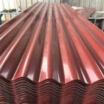 Corrugated Metal PPGI PPGL Roofing Sheets 0.5mm Colored Steel Tile Color Coil