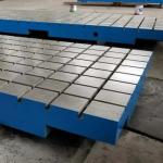 Cast Iron Platform T Slots Cast Iron Surface Bed Plate Welding Platform Testing