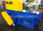 Single Shaft Plastic Shredder Machine / Chipper Machine For PET Bottle Rubber