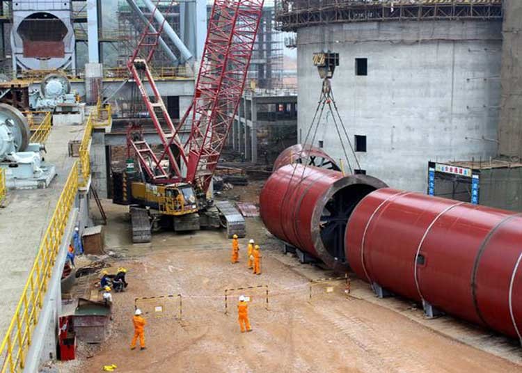 Magnesite Calcined Rotary Kiln Active Lime Production Line