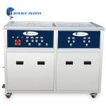 Double Tank Stainless Steel Ultrasonic Washer Metal Parts Cleaner 108L