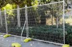 Mobile Portable Temporary Fencing Iron Steel Temporary Security Fencing