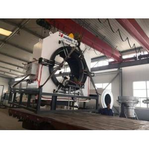 PE HDPE Plastic Pipe Vacuum Calibration Jacket Pipe Manufacturing Machine