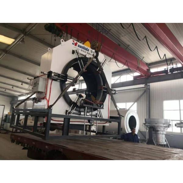 China PE HDPE Plastic Pipe Vacuum Calibration Jacket Pipe Manufacturing Machine factory