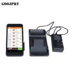 Handheld Portable Pos Terminal barcode scanner Restaurant thermal printer