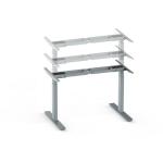 Customizable Electric Height Adjustable Standing Workstation for 60 KG Weight