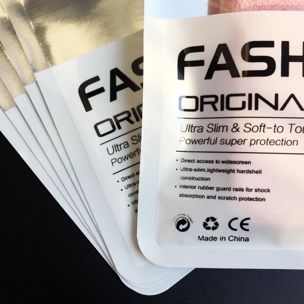 Custom Printing OPP Plastic Zipper Bags for Accessories/Phone Case Package