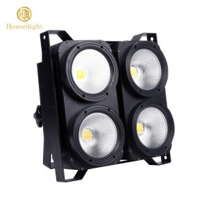China 90-240v 4 Eyes 400W Cob LED Stage Lighting , LED Audience Blinders For Stage Party factory