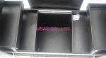 Silver Aluminum Pro Makeup Case Lockable PVC Lining 7.5 kgs light weight