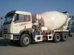 Sinotruck 6m3 Concrete Mixing Truck Drum Roller 7.3 ×2.35× 3.55m Size 14d Tilt