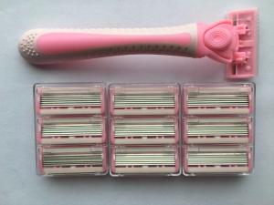 China Six Blades Razors Face and Body Hair Removal Razor Pack for Women factory
