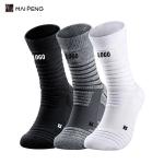 Custom Logo Cushioned Basketball Socks Athletic Men Padded Cotton Socks