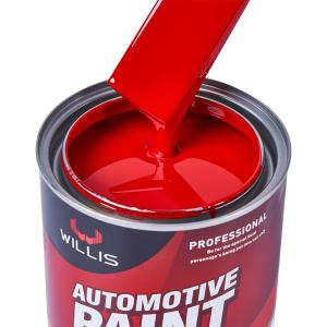 China 1L / 4L Per Can 2k Red Paint / Automotive Refinish Paint factory
