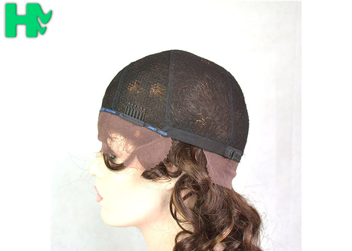 Cosplay Hair Brown Inner Buckle Women Wig For Heat Resistant Synthetic Wigs