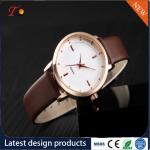 Wholesale Customizable PU Strap/Band Wrist Watch Fashion Watch Alloy Case