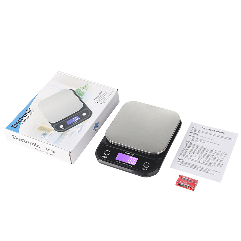 10kg 1g Electronic Digital Kitchen Scale for Accurate Weight Measuring in Kitchen and More