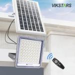Aluminum Solar Flood Lights 100w 200w 300w 400w For Yard Villages Warehouse IP66