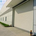 Aluminum 50mm 80mm 90mm 130mm Hurricane Industrial Garage Roller Up Doors
