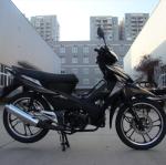 Customizable Black 125cc Underbone Motorcycle With Four Stroke