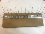 Bird Spikes for Pigeons Small Birds,Stainless Steel Bird Spikes -No More Bird