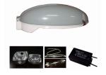 Dolphin Style HID Street Lights Grey Body Color 150 Watt 95% Light Maintenance