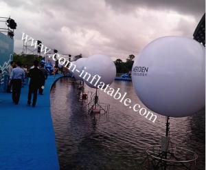 China Inflatable Lighting Balloon,Halogen Light, with tripod balloon factory