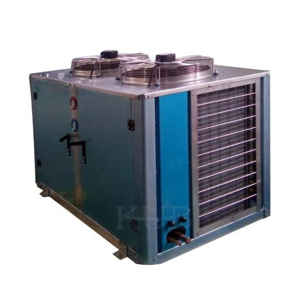 10hp Freezer Condenser Unit , Outside Condenser Unit U Type Corrosion Resistant