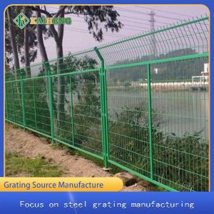 China Corrosion Resistant Steel Green Wire Mesh Fencing Guardrail Netting factory